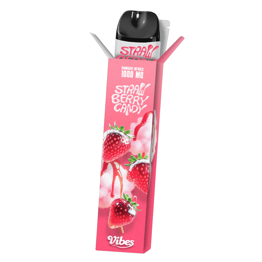 THC Vape 1000MG | Strawberry Candy