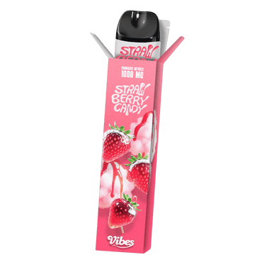 THC Vape 1000MG | Strawberry Candy