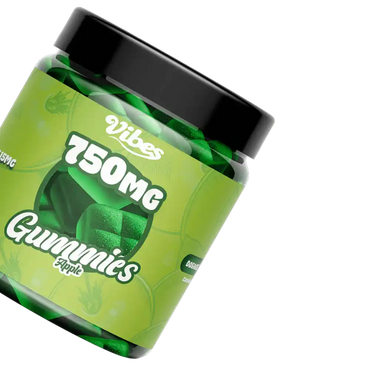THC Gummies 750MG Pomme | Vibes